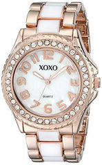 Reloj para Mujer en Dorado y Blanco XOXO