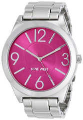 Reloj para Mujer Plateado y Rosado Nine West NW/1585PKSB