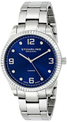 Reloj Stuhrling 607G.03  de Acero Inoxidable con Diamantes