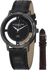 Reloj Stuhrling Originales Para Hombres con Correa de Piel Adicional